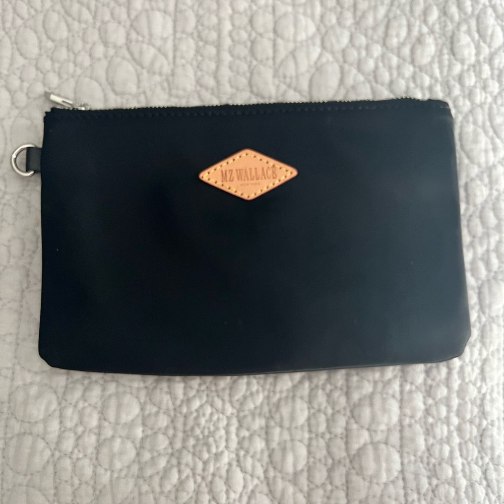 MZ Wallace Black and Silver Pouch